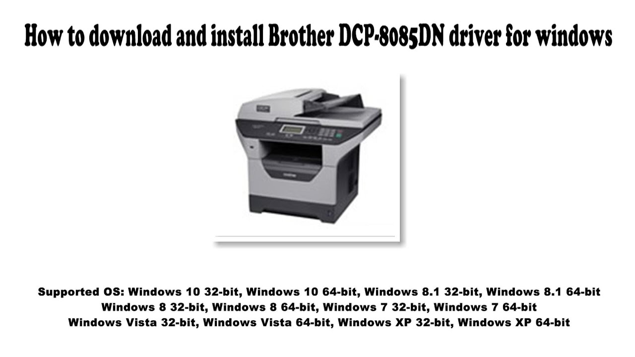 brother mfc 8460n driver download
